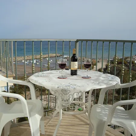 Sunny Sea View Beach, Cala Merced 아파트 엘 캄펠로